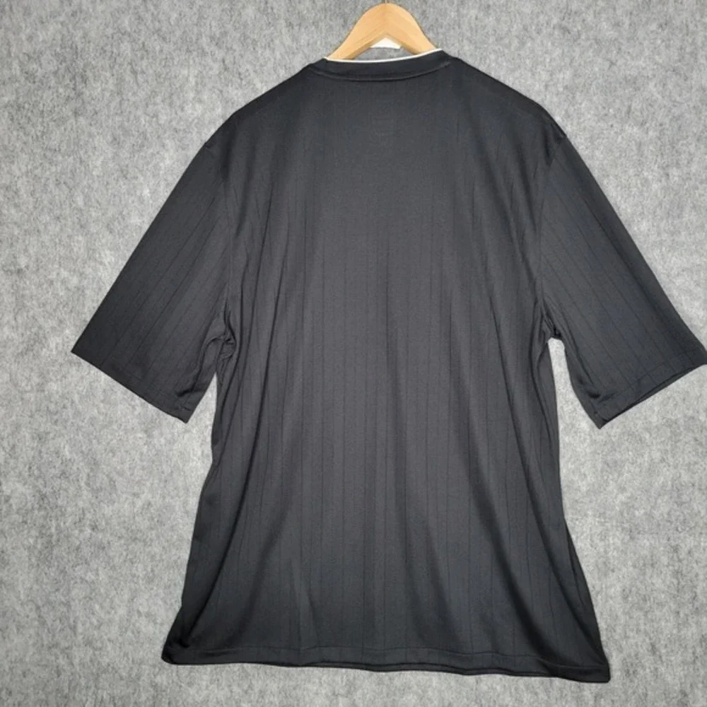 NWT Nike Dri-Fit Referee Jersey Mens Large Black Soccer Football Shirt DH8024‎